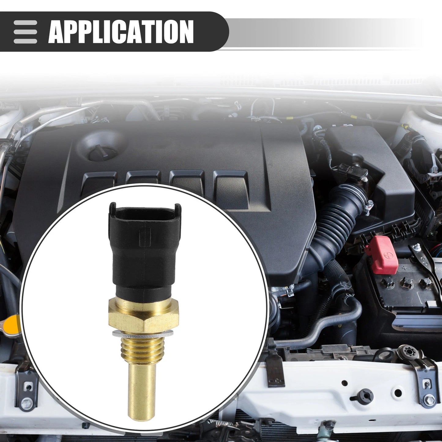 Car Engine Coolant Temperature Sensor for BUICK ENCLAVE (2008–2017)