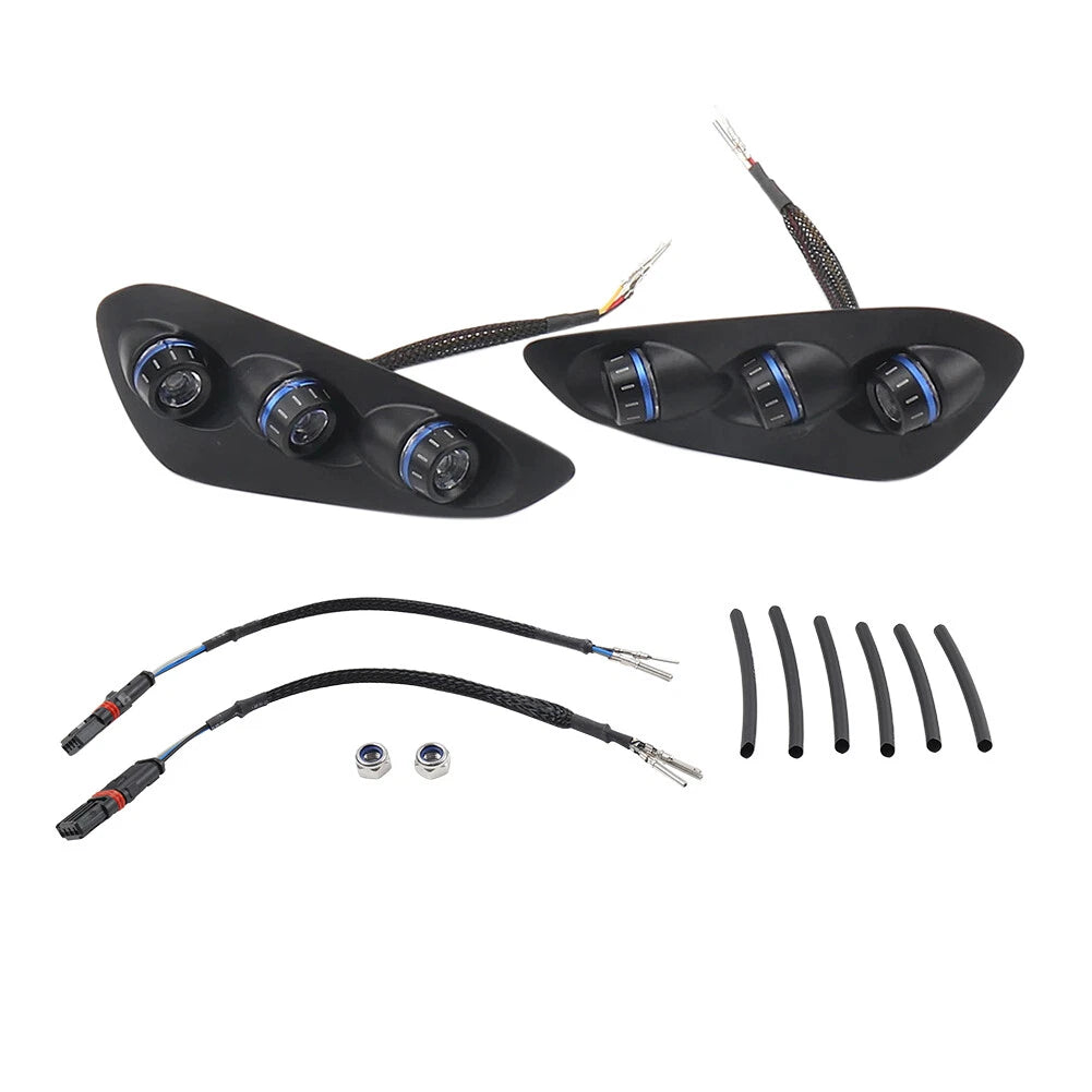 Blue Integrated Tail Light Rear Turn Signal for BMW S1000RR (2023-2024)