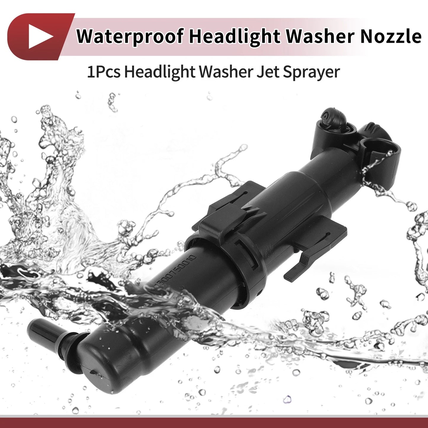 Front Driver Side Headlight Washer Nozzle for BMW 528i (2011-2016)