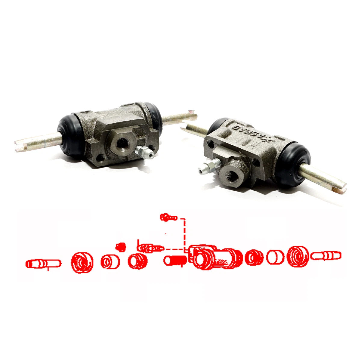13/16 Rear Wheel Brake Cylinder for Toyota Hilux N30 LN36 RN33 RN36 1978-1983