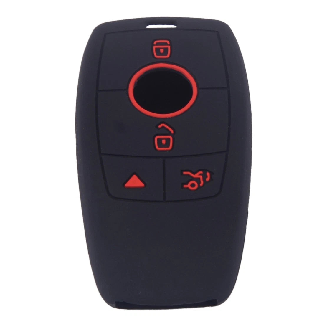 4 Button Silicone Keychain Cover Case for Benz E Class W213 (2017-2018)
