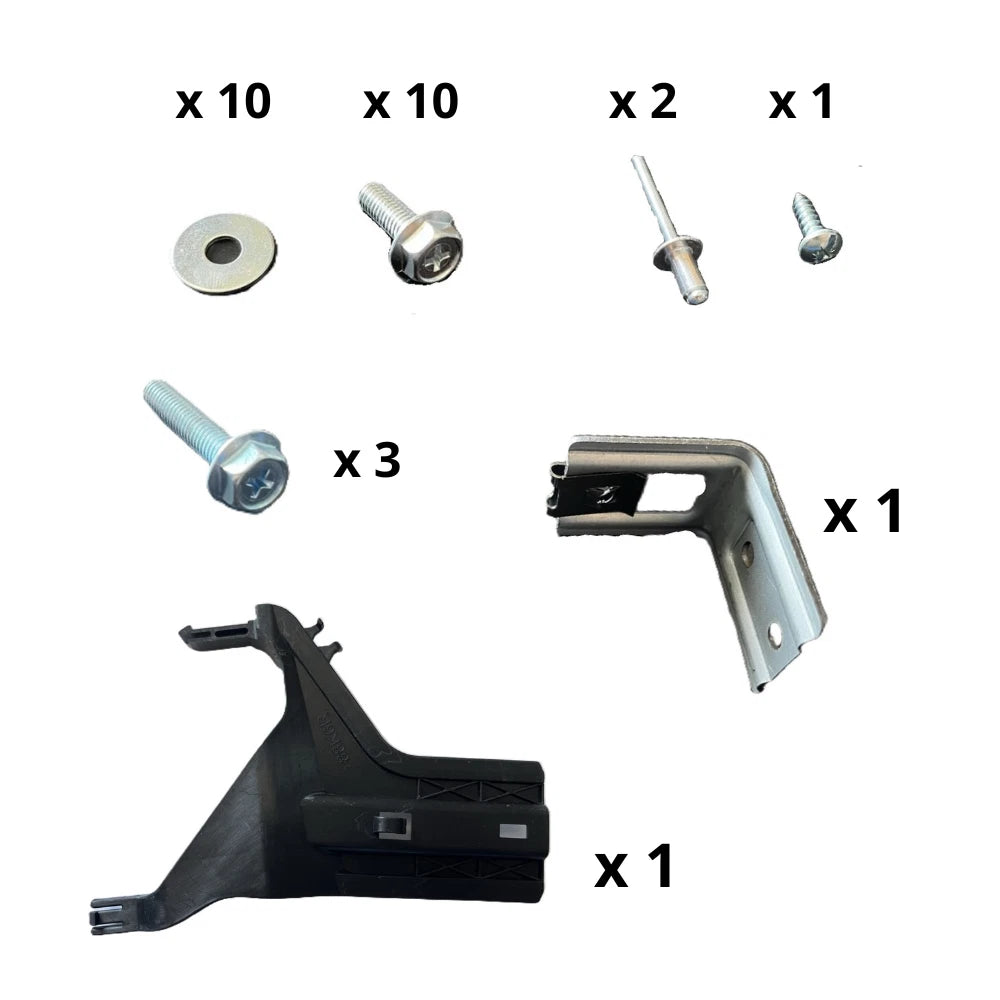 Front Window Regulator Without Motor, With Panel for Hyundai i30 (2012–2017)