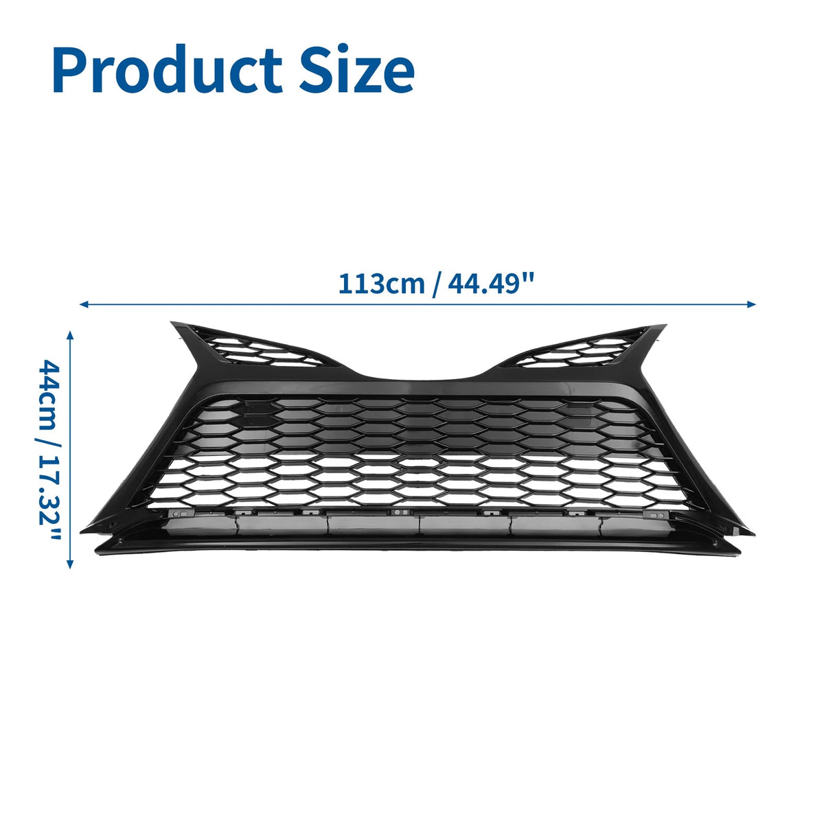 Front Lower Hood Bumper Grille Grill for Toyota Camry SE (2018–2020)