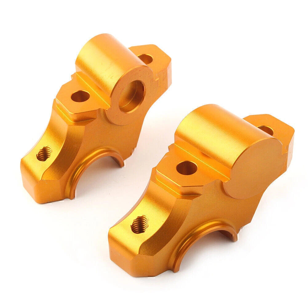 Gold Handlebar Riser Clamp for YAMAHA MT FZ 09 MT09 (2013-2017)