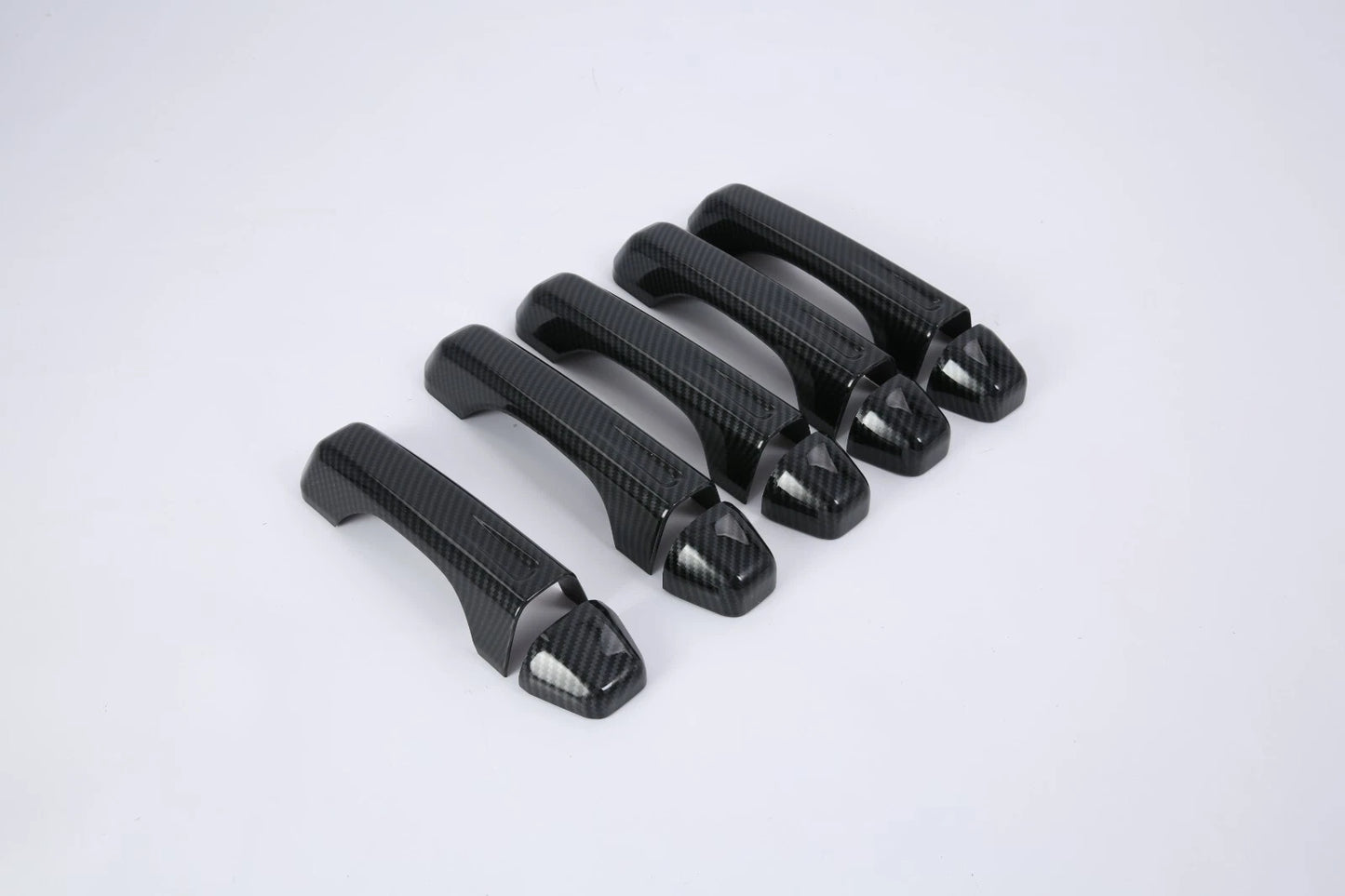 Door Handle Lid Cover Trim 10pcs for Jeep Wrangler JL (2018-2023)