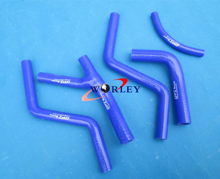 Silicone Radiator Hose for Honda CR250 CR250R (1985-1987) - Red