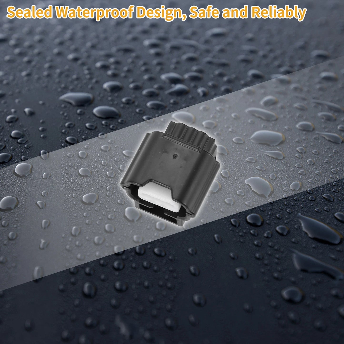 3 Pin Headlight Ballast Connector Plug Female Wire Terminal for Nissan