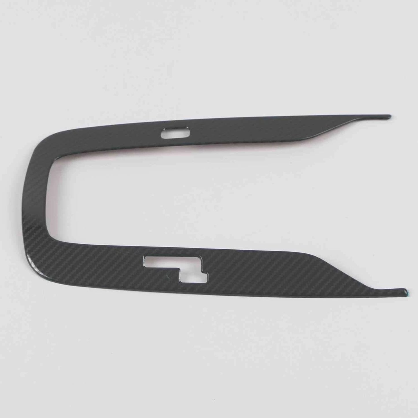 Steel Fiber Gear Shift Panel Lid Cover Trim for Toyota Corolla (2020-2024)