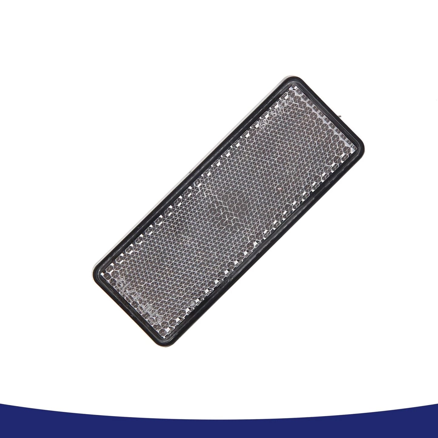 2 x Red LED Square Reflector for Motorbike