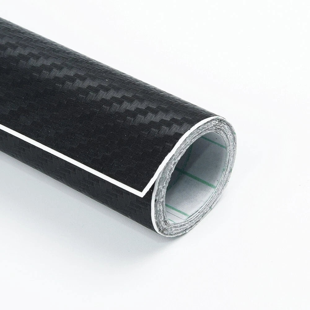 Carbon Fiber Car Vinyl Wrap Film Sheet Decal Sticker 127x30 cm