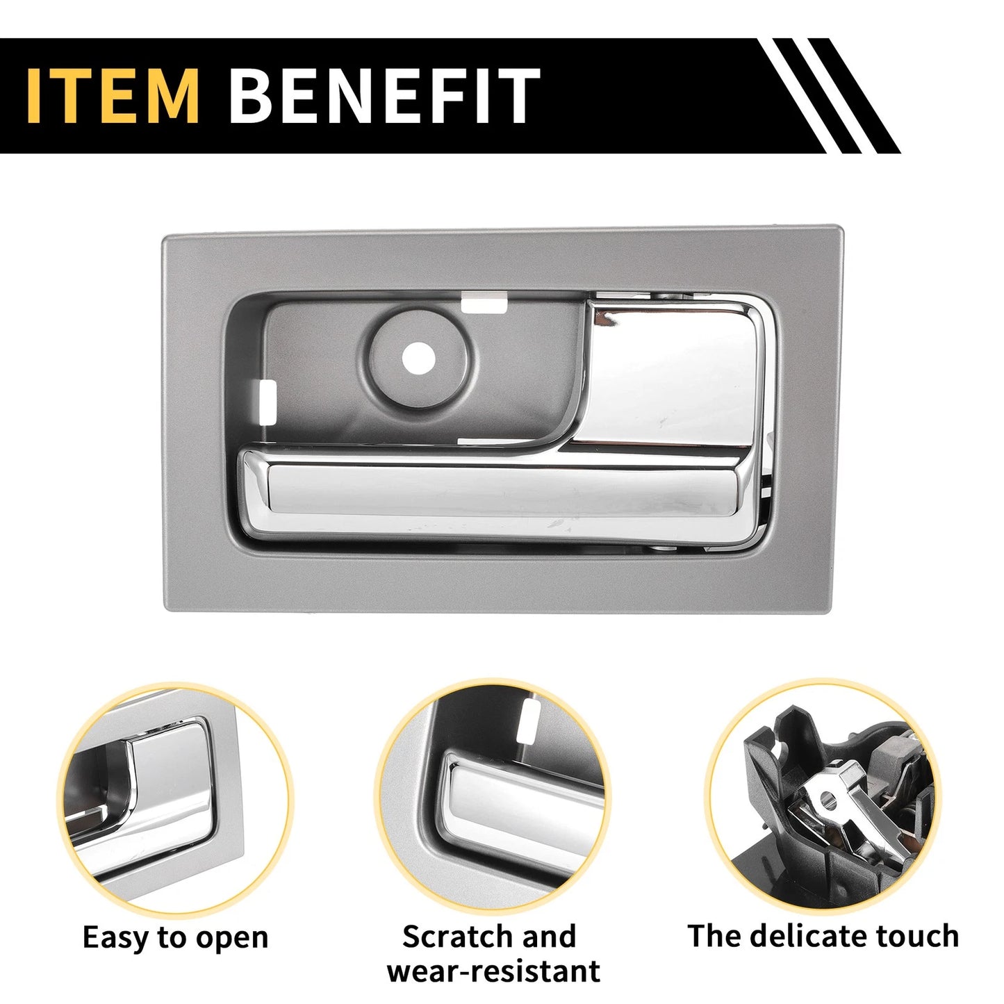 Front Right Interior Door Handle for Ford F-150 (2009-2014)
