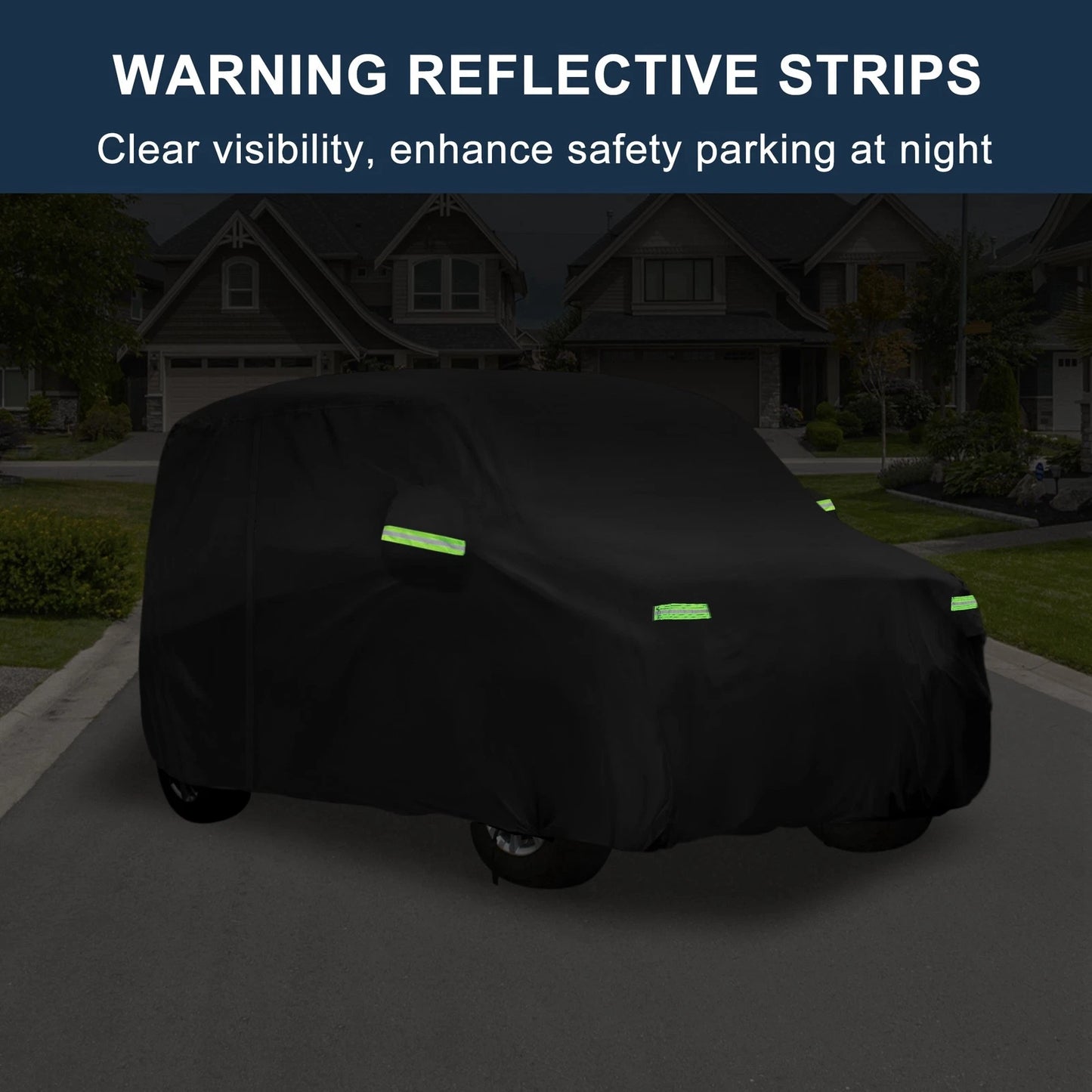 Waterproof Car Cover for Honda N-WGN Black 350x148x143cm (2013-2023)