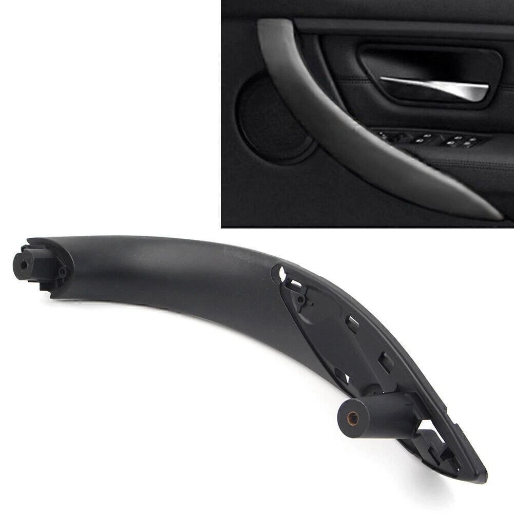 Front Right Black Inner Trim Door Pull Handle for BMW 3 Series F30 F35 (2012-2017)