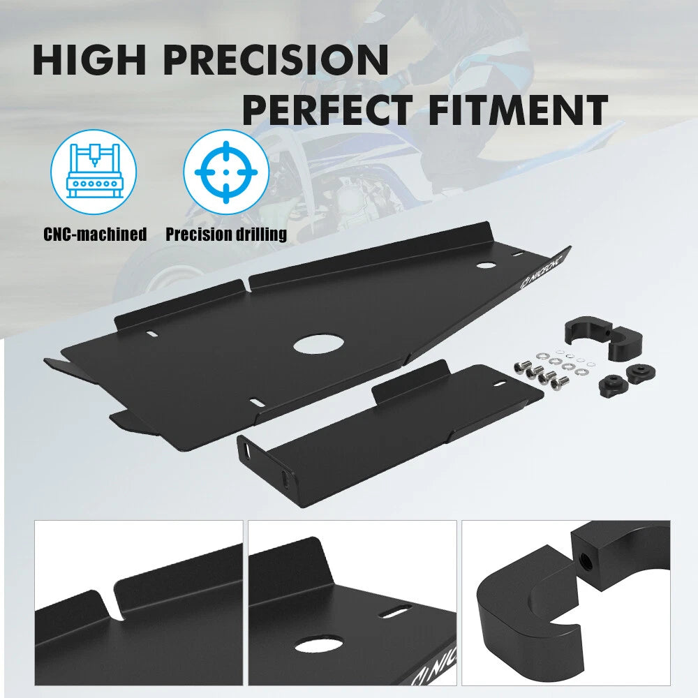 Chassis Skid Plate Guard for Yamaha Raptor 700 YFM700R (2006-2024)