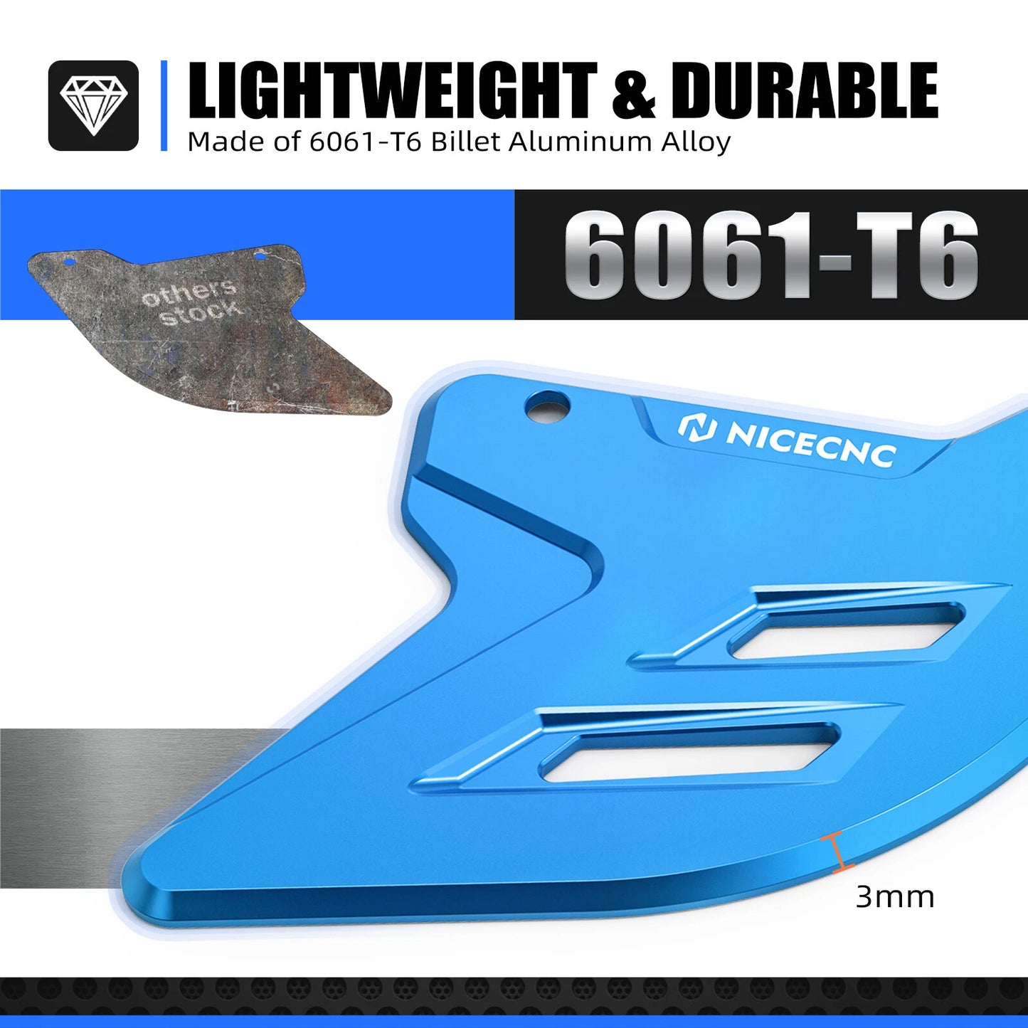 CNC Rear Brake Disc Guard for Suzuki DRZ400SM (2005-2023)