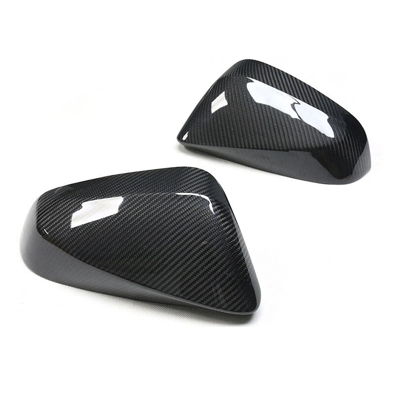 Real Carbon Fiber Side View Mirror Cover Caps Fit For Lexus RX450H RX350 F Sport
