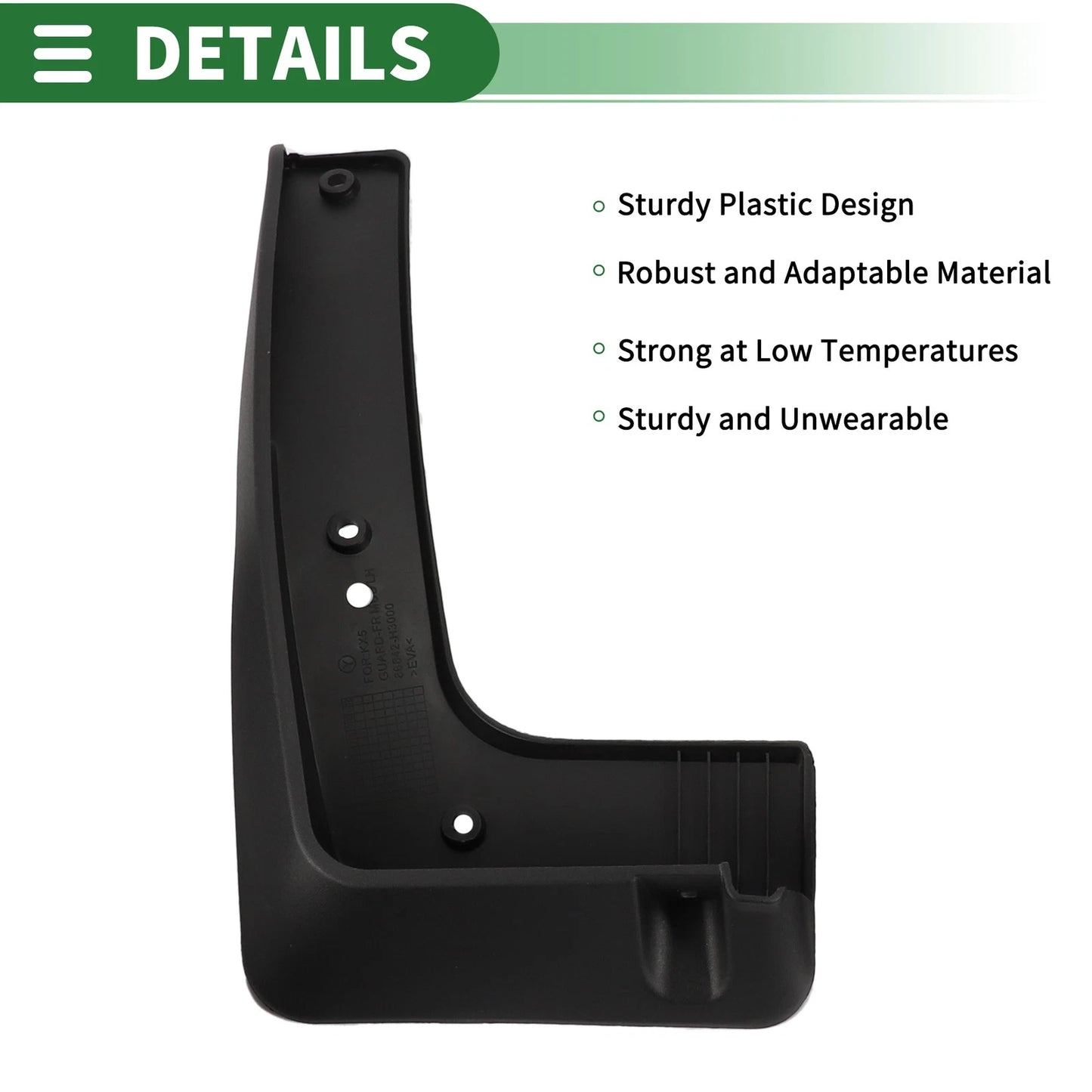Mud Flaps Splash Guards for Kia KX5 (2016-2021)