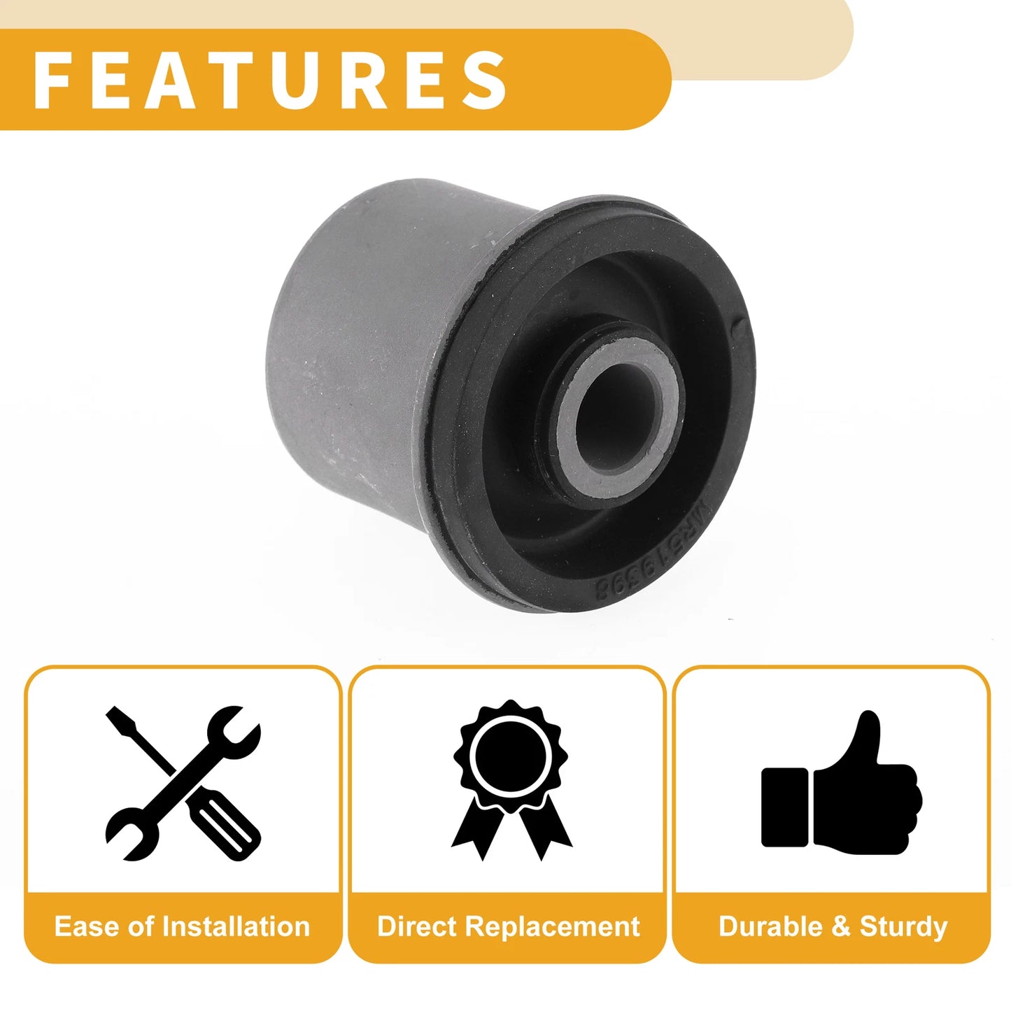 Front Upper Control Arm Bushing for Mitsubishi Montero (2001-2006)