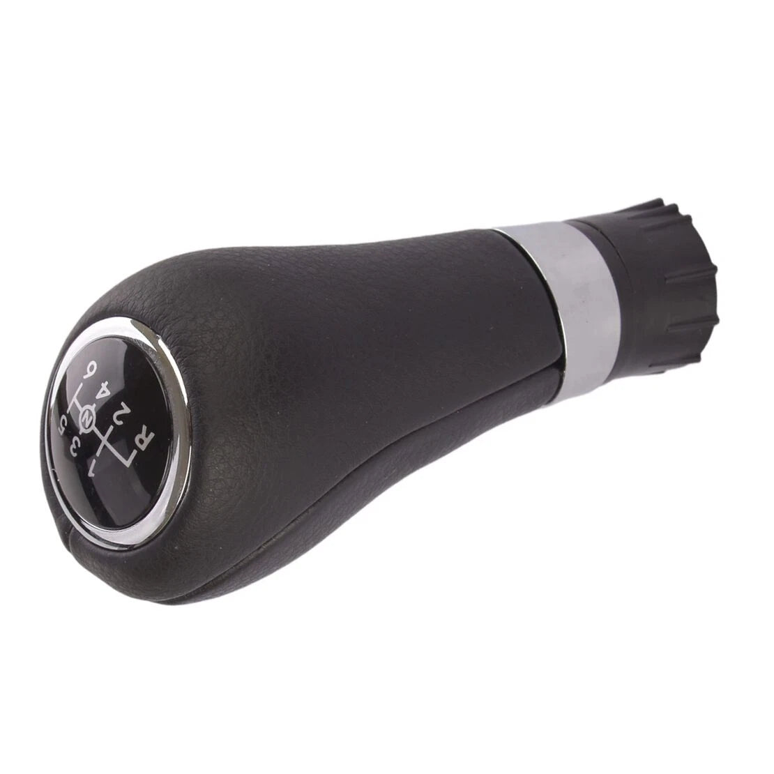 6 Speed Leather Gear Shift Knob for Mercedes Benz W169 W245 W211 W209 (2001-2012)