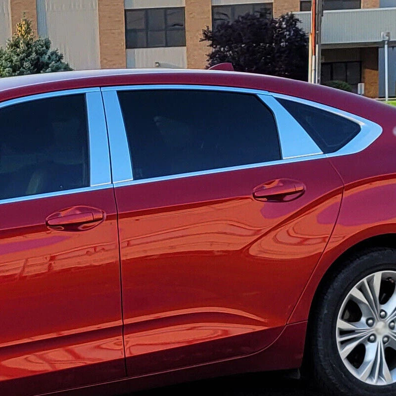 Chrome 6 x Pillar Post Window Door Trim Covers for Honda Accord (2018-2020)