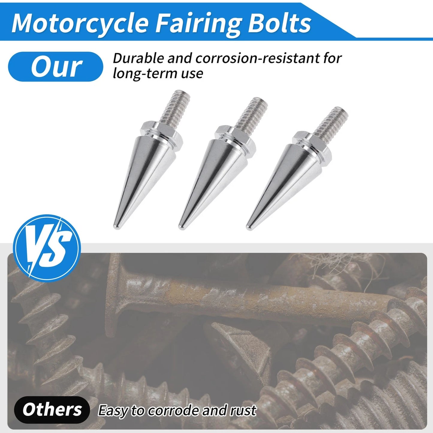 Windshield Bolts / 2 x / Windshield Bolts for Harley Davidson Street Glide (1996–2013)