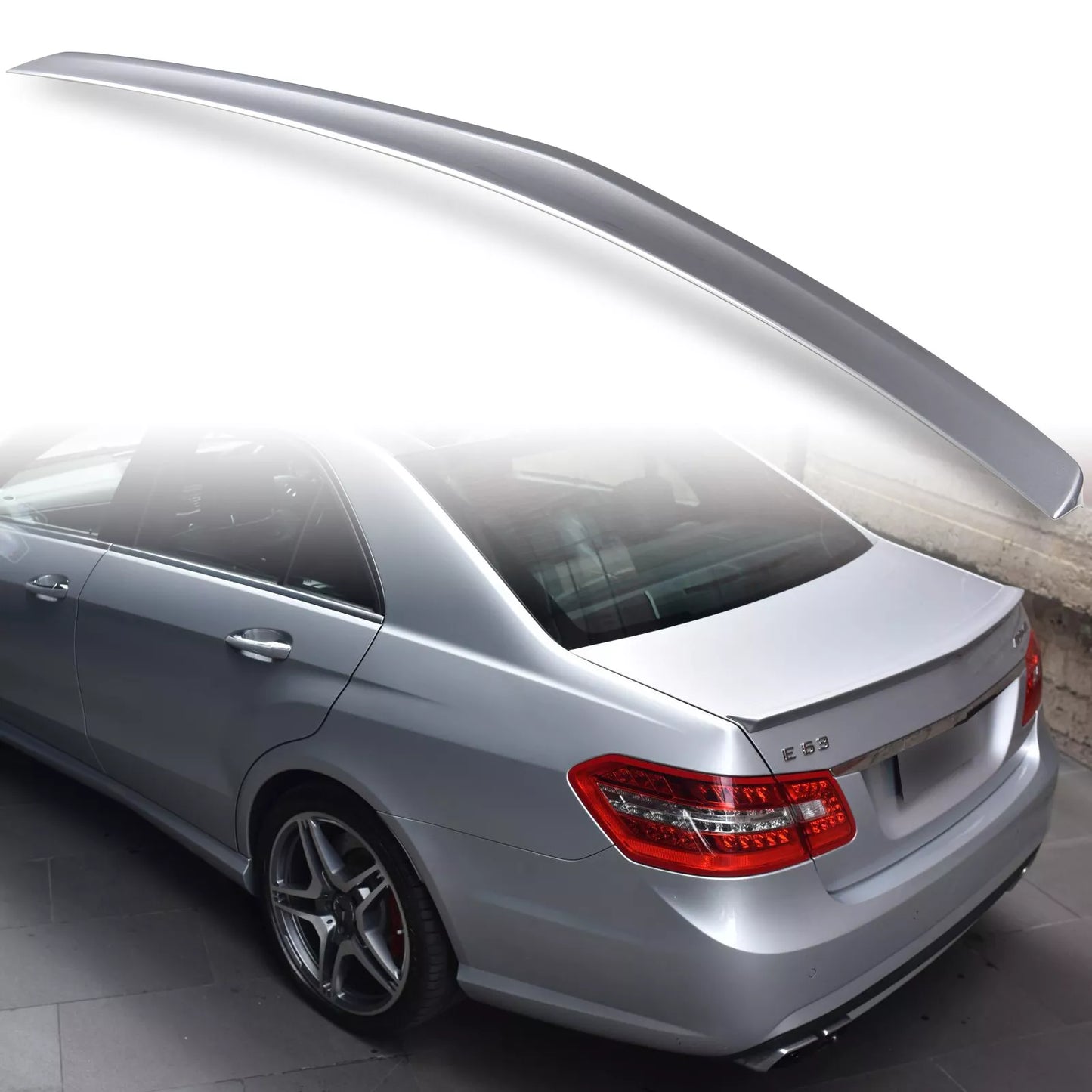 A Style ABS Rear Boot Spoiler for MB W212 (2010-2016)
