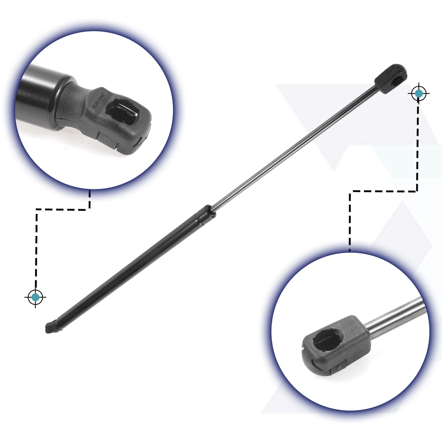 Rear Hatch Lift Support Gas Struts for Ford Fiesta Mk7 (2017-2024)