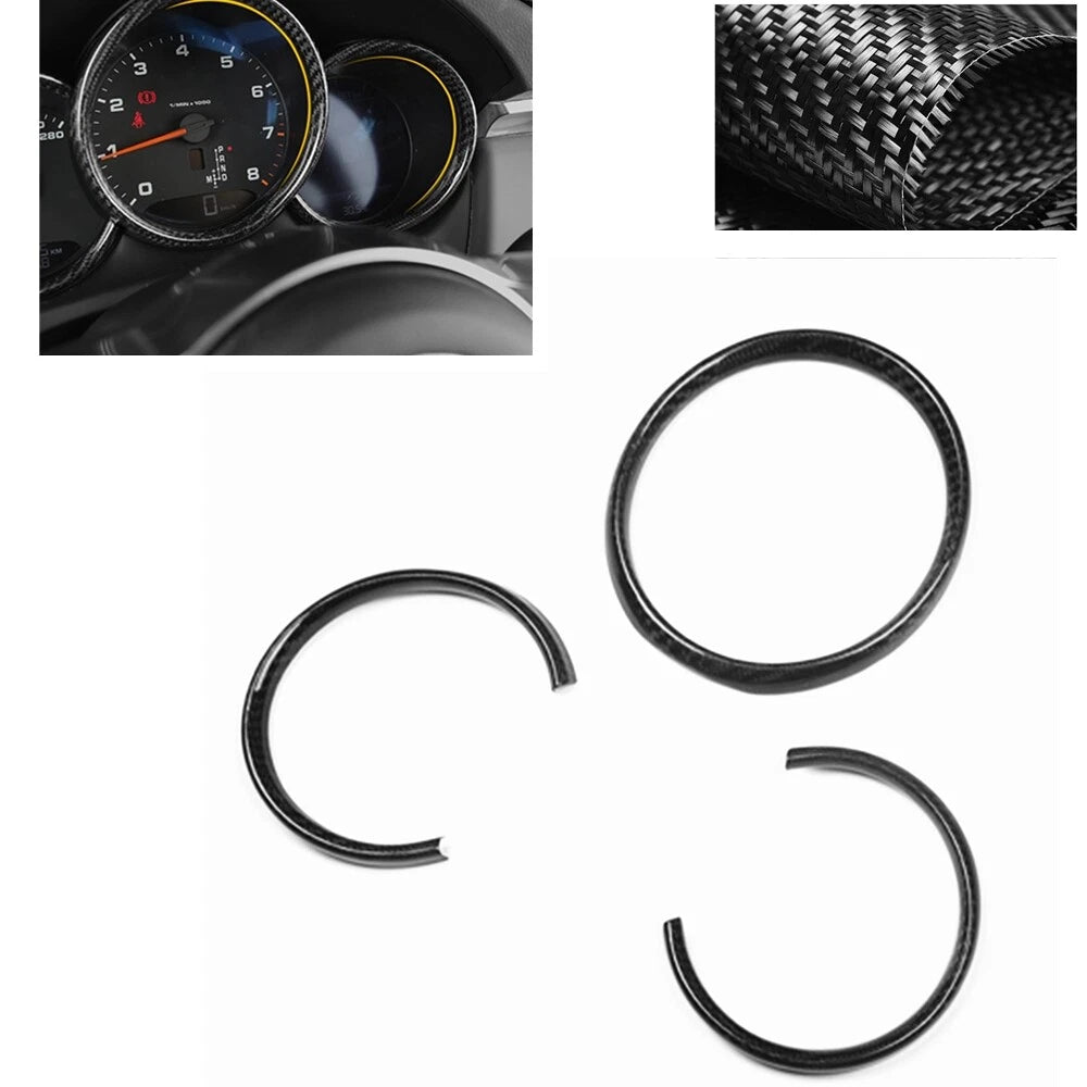 Carbon Fiber Instrument Panel Frame Cover for Porsche Macan (2015-2021)