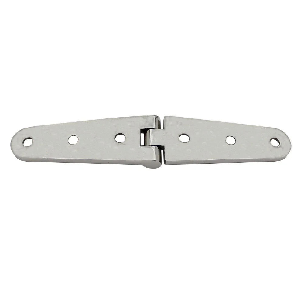 Polished 316 Stainless Steel Hinges for Marine Use, Easy Install