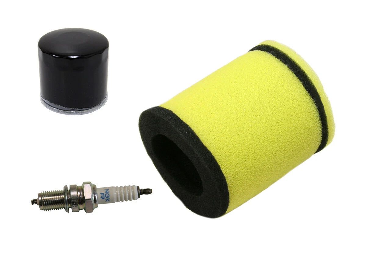 Air & Oil Filters & NGK Spark Plug for Suzuki King Quad 400 4x4 (2008–2012)