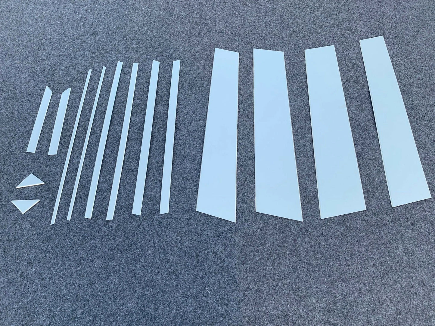 Steel Side Window Pillar Trim Cover for 2019-2023 Toyota RAV4