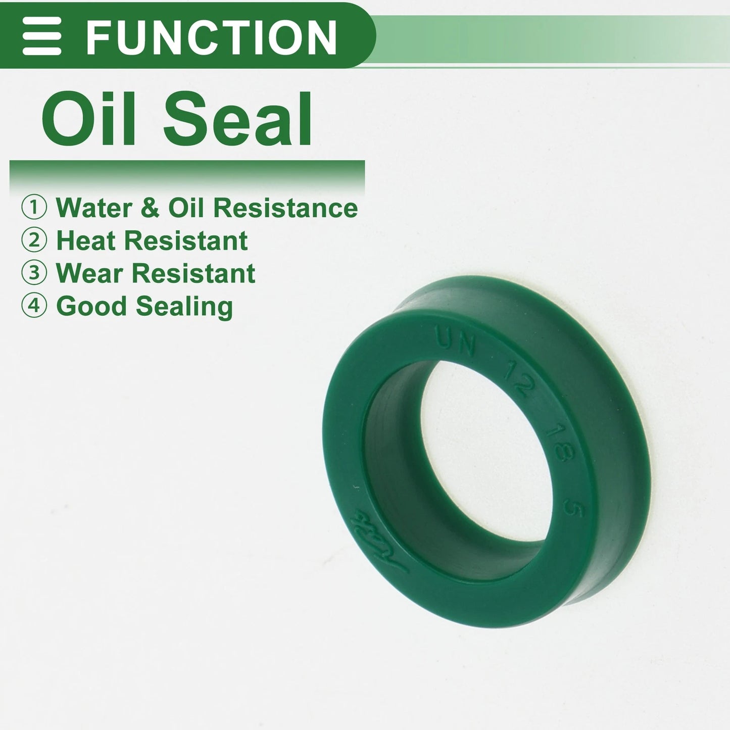 Oil Seal / 12x18x5mm / Rotary Shaft Seal TPU for Make Model
