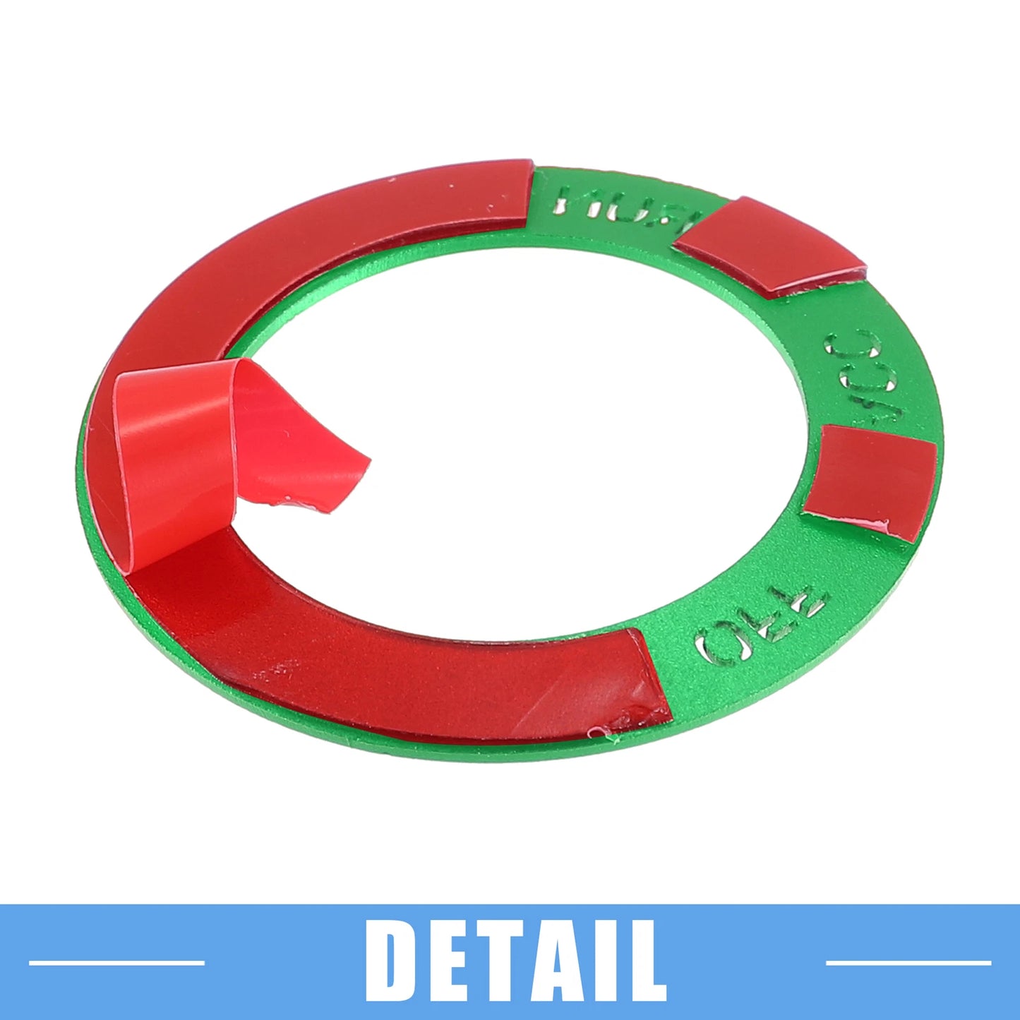 Engine Start Button Sticker Aluminum Alloy for Dodge Charger Challenger Green