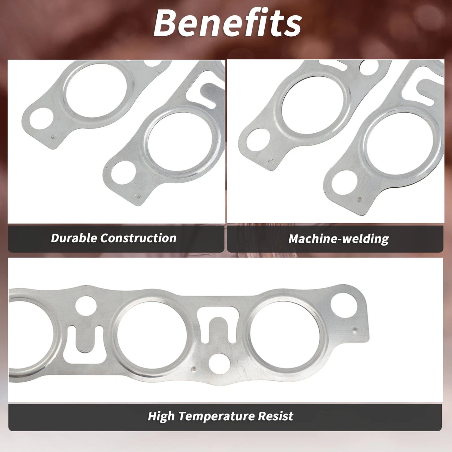 Exhaust Manifold Header Gaskets 2 x for Lexus IS (1999-2005)