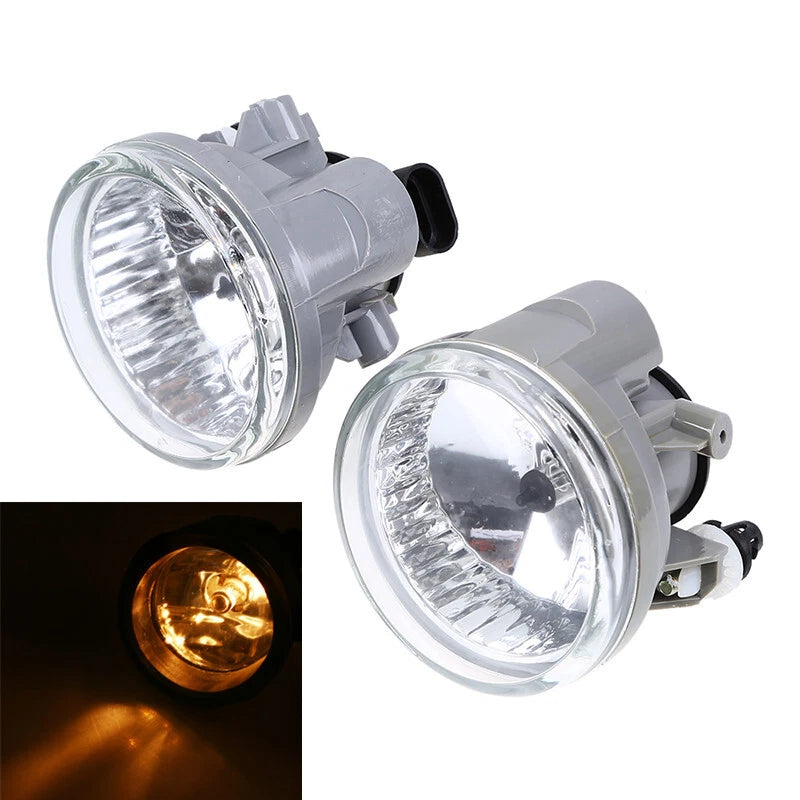 Clear Lens Front Bumper Fog Lights w/Bulbs for 2005-2008 Toyota Prius