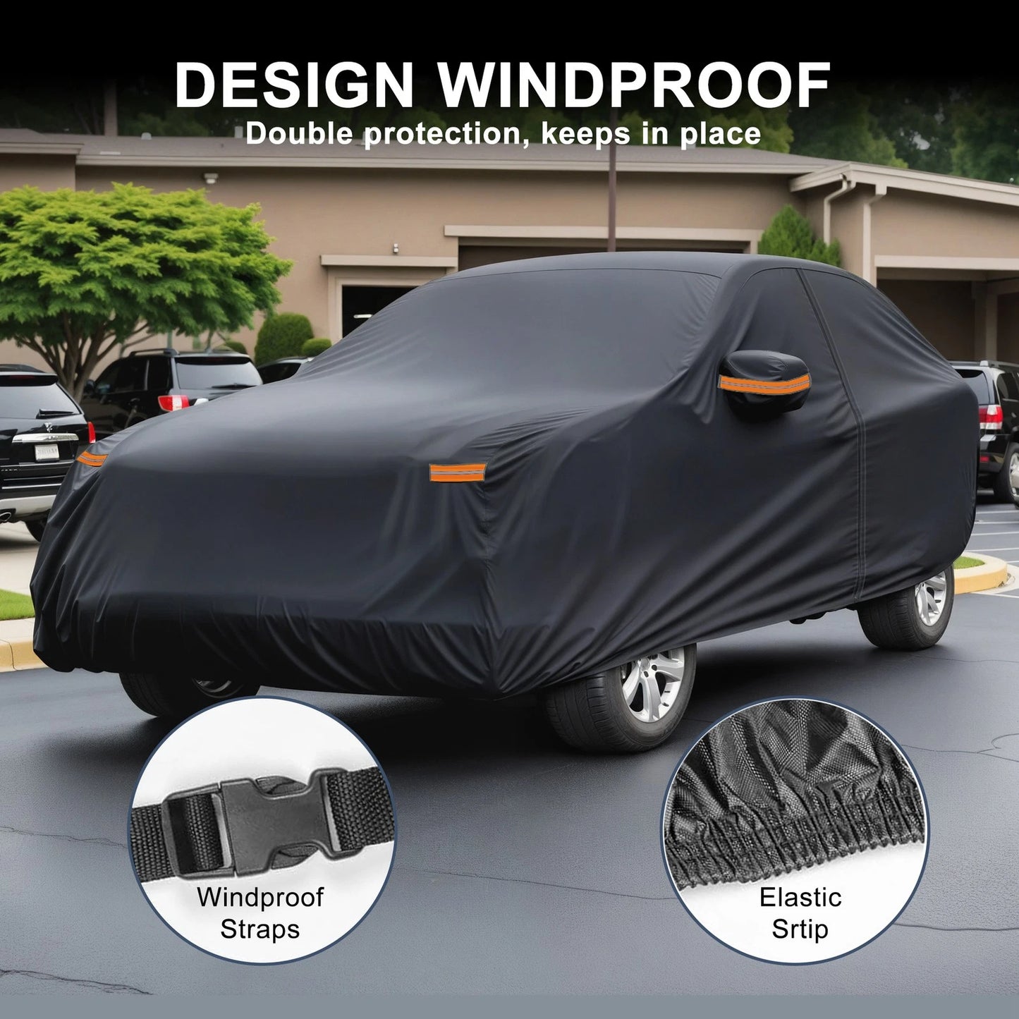 Waterproof 210D-PU Car Cover for Mazda CX-5 (2013-2023)