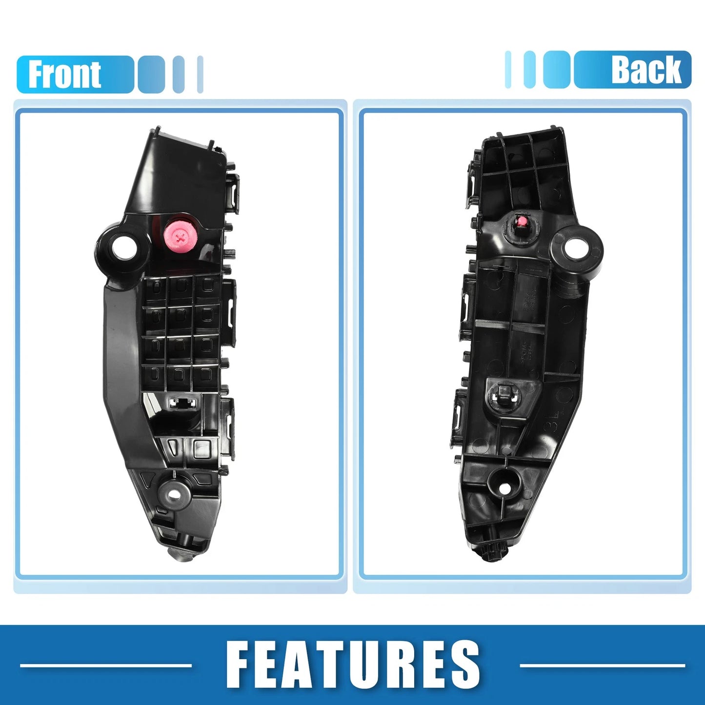 Left Driver Side Bumper Bracket for Toyota RAV4 (2019-2021)