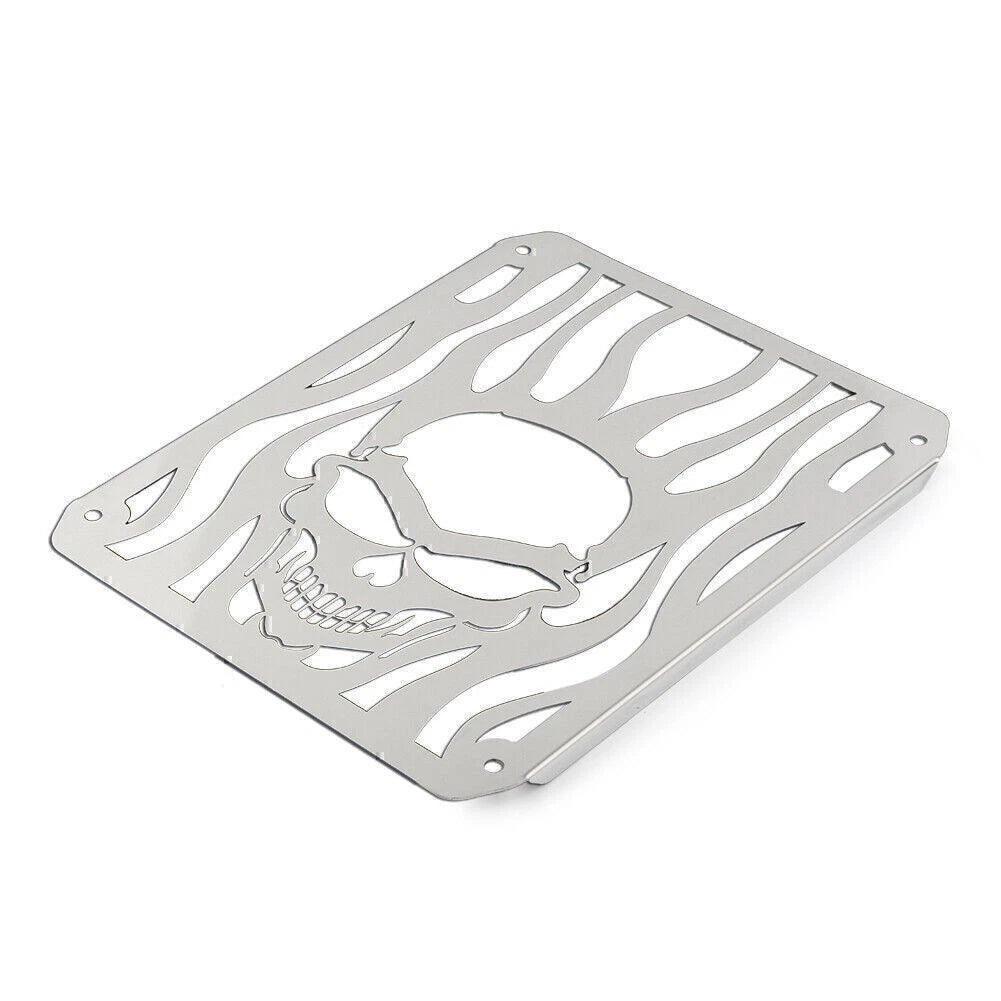 Skull Stainless Radiator Grill Guard Cover for Kawasaki Vulcan VN400/800 (95-06)