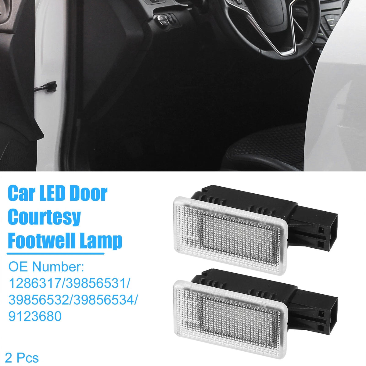 LED Door Courtesy Footwell Lamps for Volvo S60 (2011-2016)