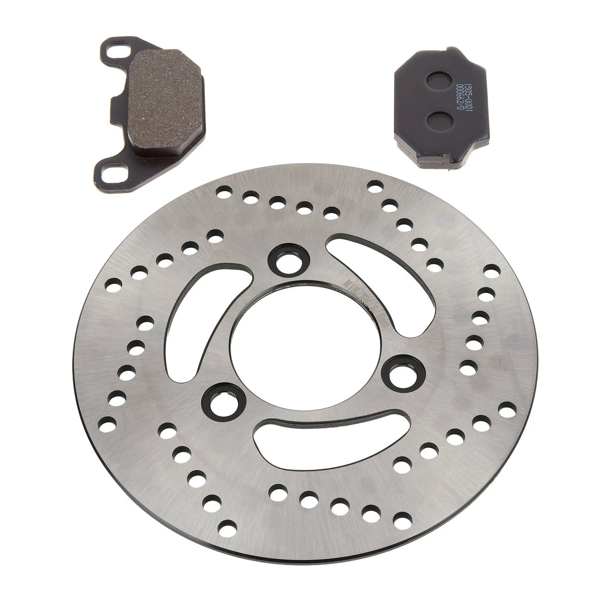 2 x Rear Brake Rotor & Semi-Metallic Pads for Arctic Cat DVX 50 & 90 (2006–2014)