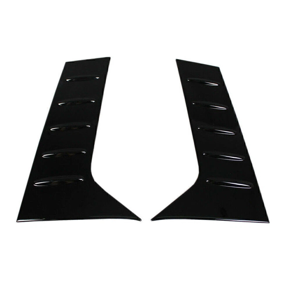 C-Pillar Molding Covers for Toyota Alphard (2016-2019) Grossy Black