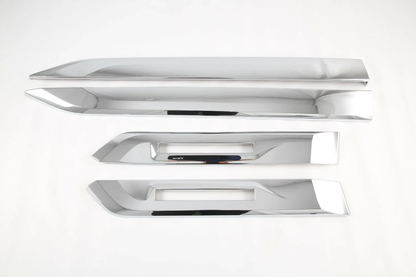 Body Side Door Molding Cover Trim for 2021-2022 Subaru Outback 4 x ABS Chrome