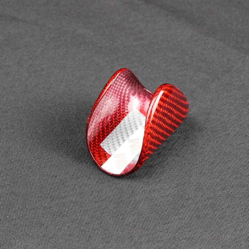 Real Carbon Fiber Back Gear Shift Knob Cover Trim Fit For Lexus IS ES NX GS