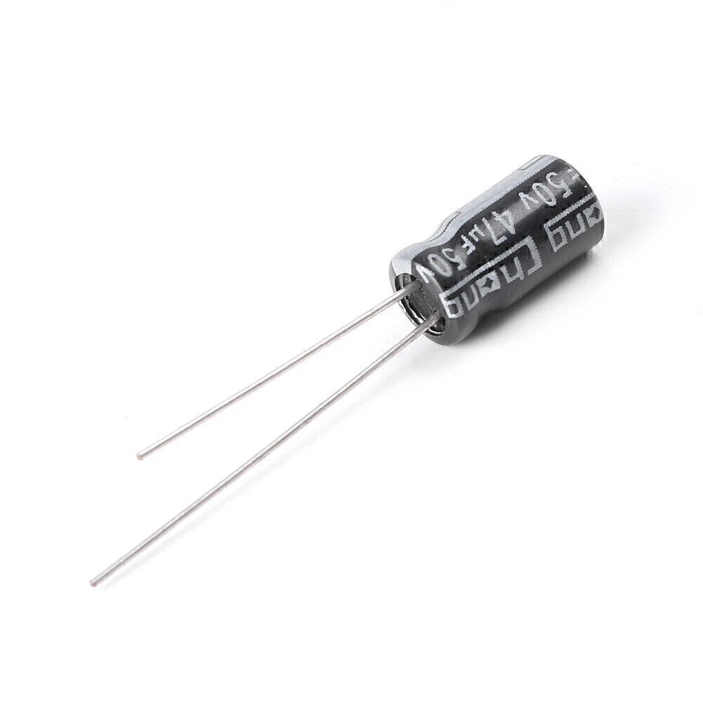 500 x 0.1uF-1000uF Electrolytic Capacitors Assortment Kit for Electronics
