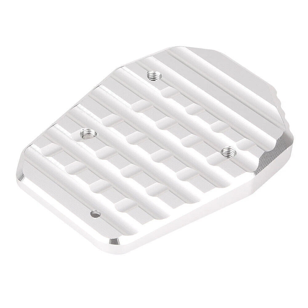 Kickstand Side Stand Extension Pad for Yamaha MT09 (2013-2016) Silver