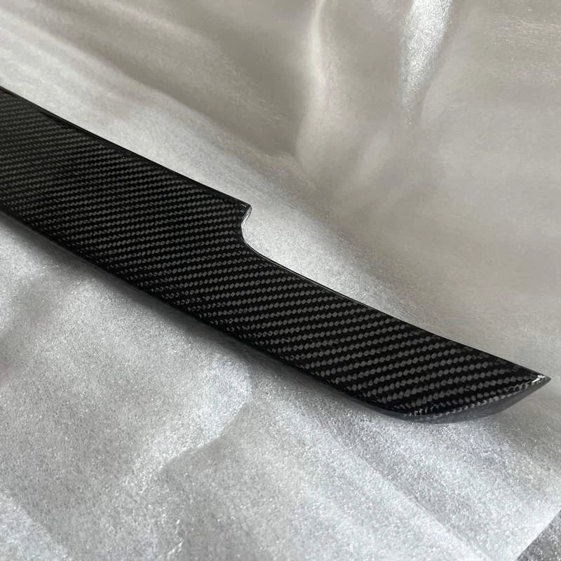 Real Carbon Fiber Rear Trunk Spoiler Wing Lip For Nissan GT-R GTR R35 2009-2016