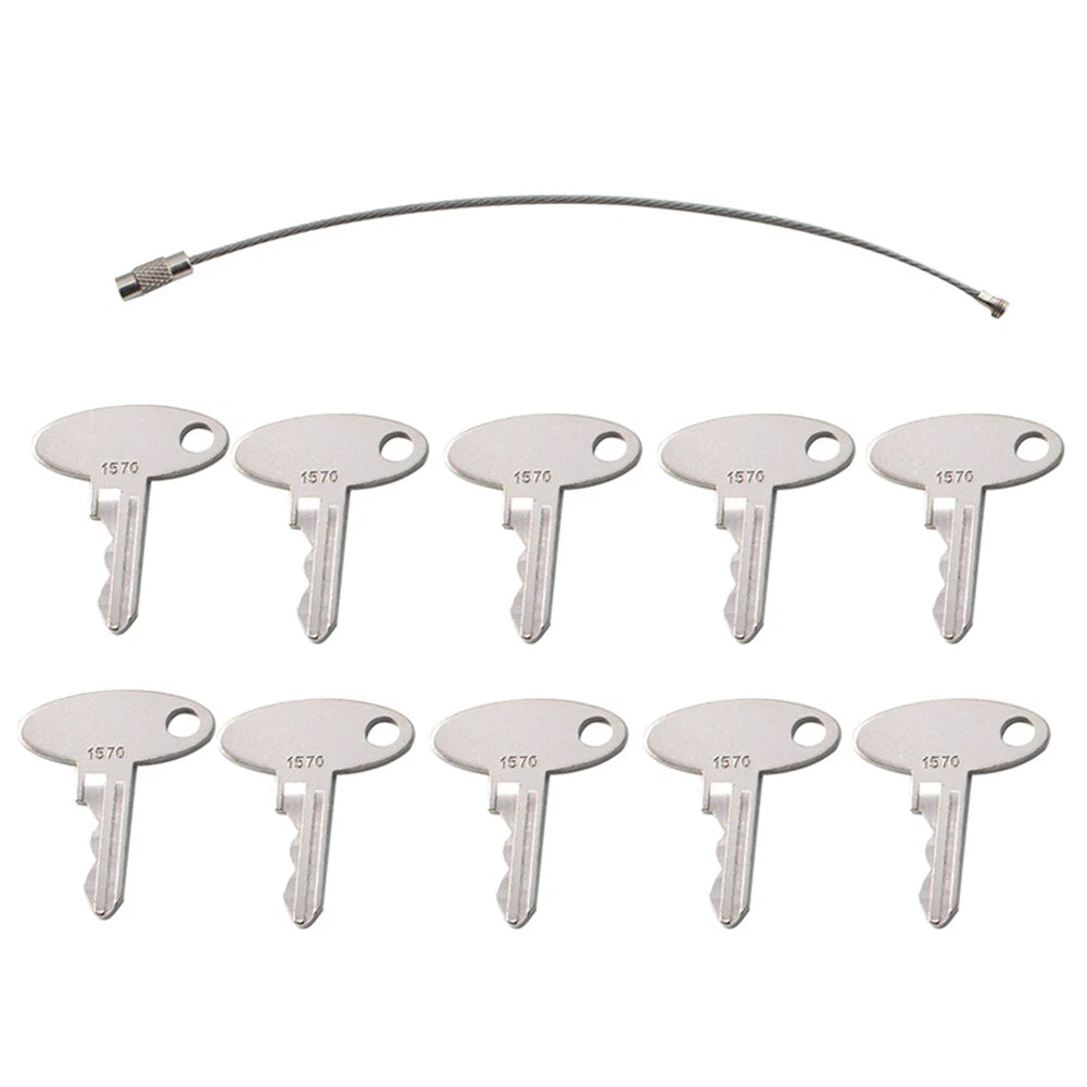 10 Pcs Ignition Keys for Ford Tractor