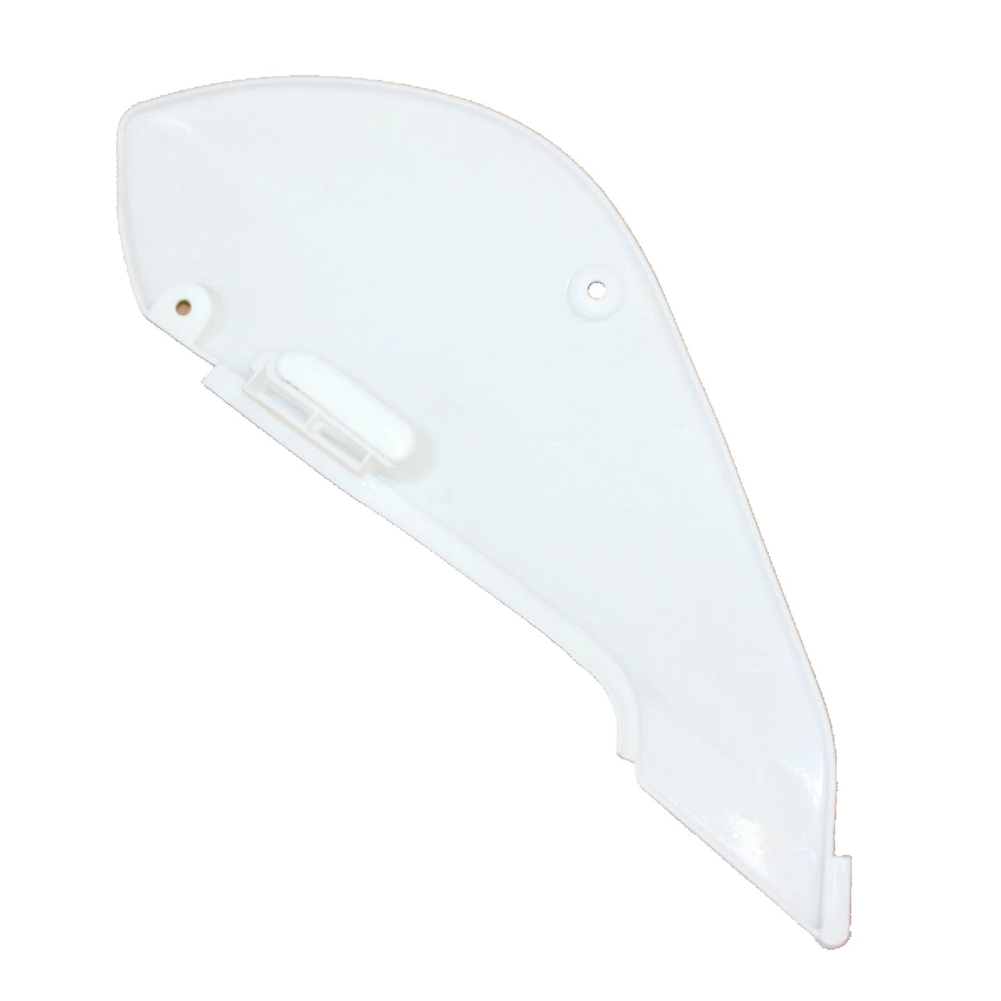 White Plastic Rear Right Side Guard Fender for KLX110 (2002-2023)