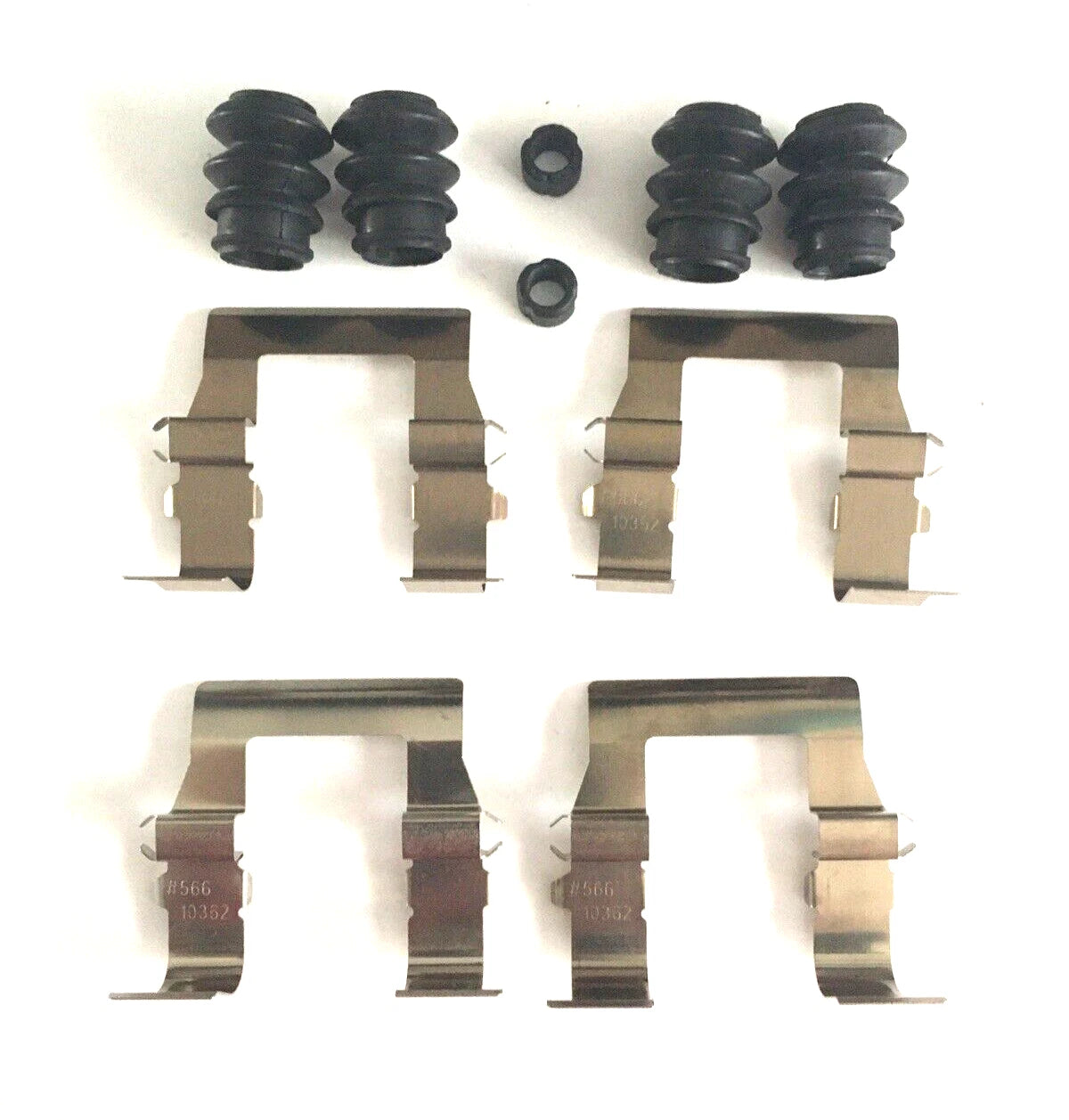 Front Brake Pad Shim Caliper Hardware Kit for Mitsubishi Challenger PA PB