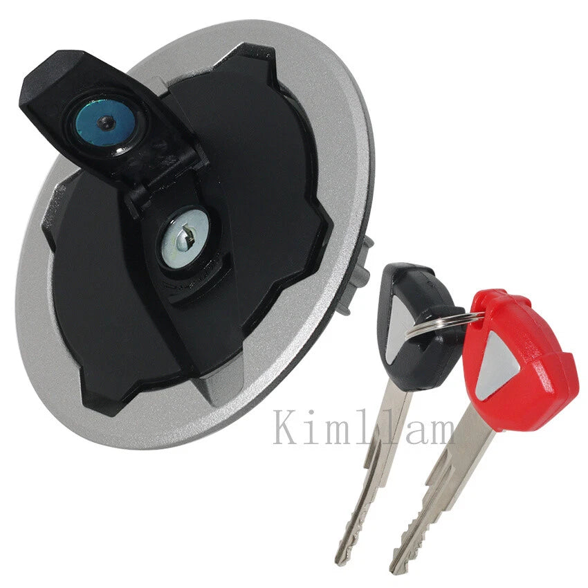 Fuel Gas Tank Cap Cover Keys for Kawasaki KLX230R Ninja 1000 SX (2020-2022)